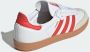 Adidas Samba OG Vrouw Cloud White Solar Red White Heren - Thumbnail 5