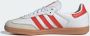 Adidas Samba OG Vrouw Cloud White Solar Red White Heren - Thumbnail 6