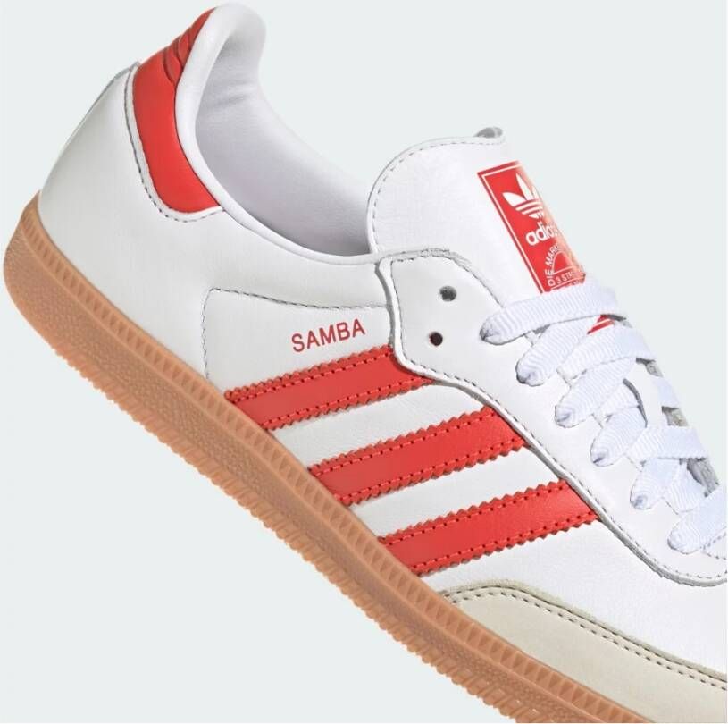 Adidas Samba OG Vrouw Cloud White Solar Red White Heren