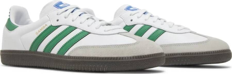 Adidas Samba OG White Green Sneakers White Heren