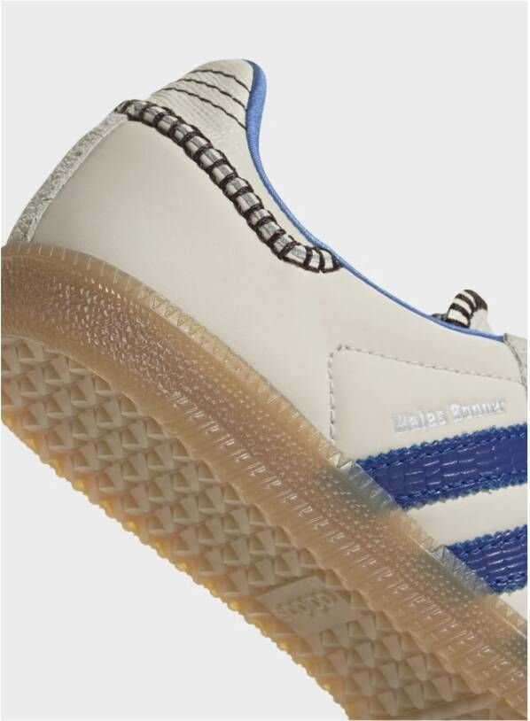 Adidas Wonder Clay Samba Nylon Sneakers Blue Dames