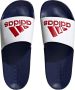 Adidas Adilette Shower Badge of Sport Cloudfoam Sandalen blauw - Thumbnail 5