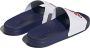 Adidas Adilette Shower Badge of Sport Cloudfoam Sandalen blauw - Thumbnail 6