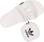 Adidas Zwembadslippers met ritstasje White Dames - Thumbnail 2