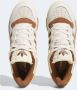 Adidas Lage Leren Sneaker met Iconische Strepen White Heren - Thumbnail 4