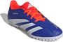 Adidas Predator Club Turf Voetbalschoenen Lucid Blue Cloud White Solar Red- Lucid Blue Cloud White Solar Red - Thumbnail 11