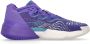 Adidas D.o.n. Issue 4 Basketbalschoenen Purple Heren - Thumbnail 2