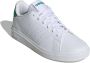 Adidas Sportswear Advantage Base 2.0 sneakers wit groen Imitatieleer 35 1 2 - Thumbnail 10