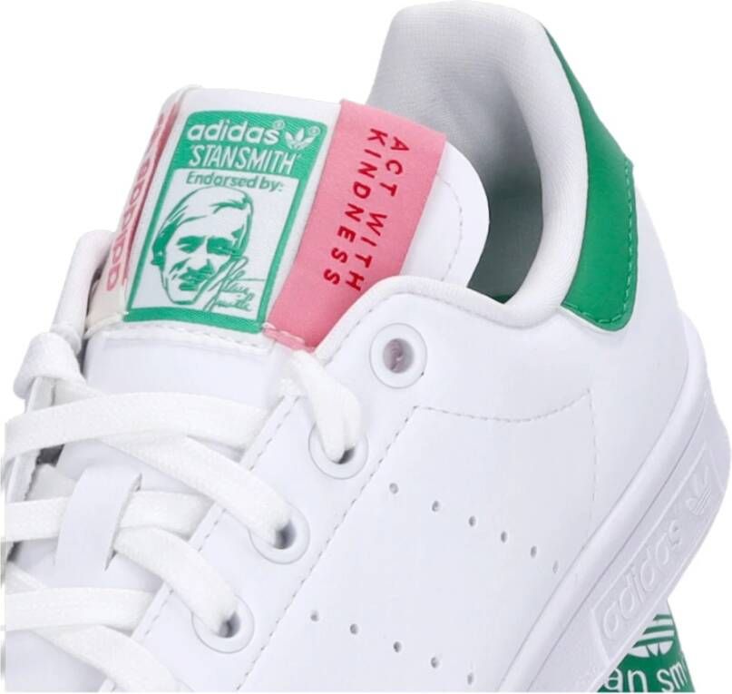 Adidas Cloud White Green Bliss Pink Sneakers voor dames Wit Dames