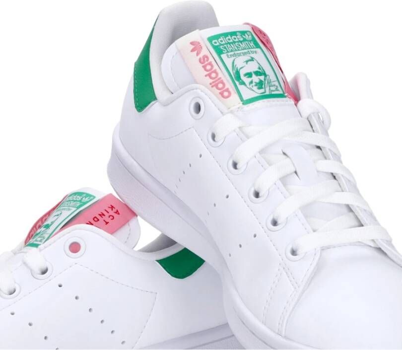 Adidas Cloud White Green Bliss Pink Sneakers voor dames Wit Dames