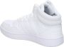 Adidas Sportswear Hoops 3.0 Mid Classic Schoenen Dames Wit - Thumbnail 11