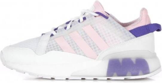 Adidas Cloud Whe Clear Pink Purple Sneakers Wit Dames