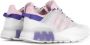Adidas Cloud Whe Clear Pink Purple Sneakers Wit Dames - Thumbnail 6