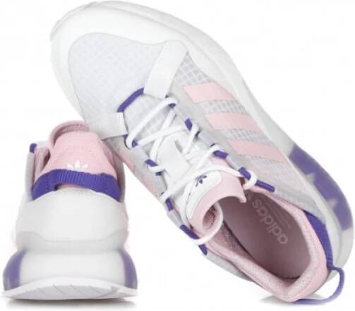 Adidas Cloud Whe Clear Pink Purple Sneakers Wit Dames