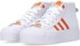 Adidas Platform Mid Cloud Sneakers Wit Dames - Thumbnail 4