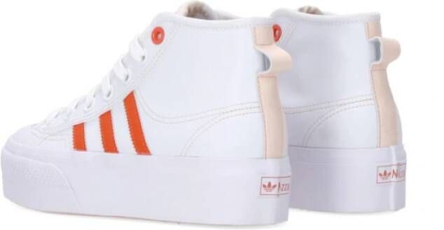 Adidas Platform Mid Cloud Sneakers Wit Dames