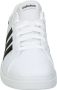 Adidas Sportswear Grand Court 2.0 sneakers wit zwart Imitatieleer 39 1 3 - Thumbnail 12