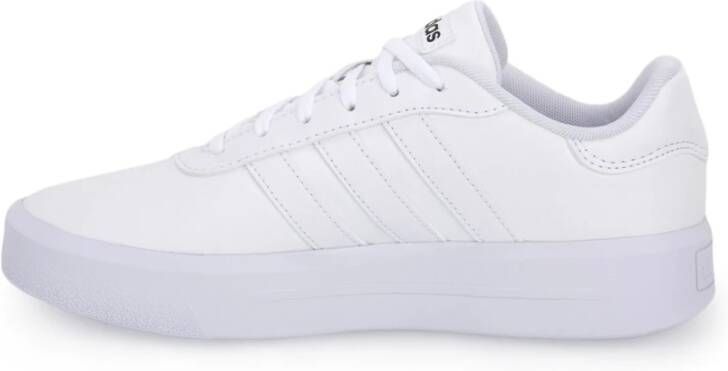 Adidas Platform Court Sneakers Wit Dames