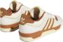 Adidas Lage Leren Sneaker met Iconische Strepen White Heren - Thumbnail 5