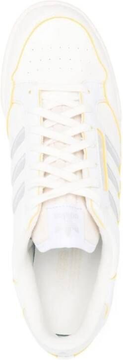 Adidas Witte Continental 80 Low-Top Sneakers Wit Heren