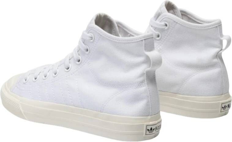 Adidas Hoge canvas sneakers Wit Unisex