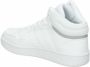 Adidas Sportswear Hoops Mid 3.0 sneakers wit grijs Imitatieleer 37 1 3 - Thumbnail 5