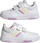 Adidas Sportswear Tensaur sneakers wit lichtblauw lila Imitatieleer 35 1 2 - Thumbnail 6