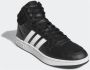 Adidas SPORTSWEAR Hoops 3.0 Mid Sneakers Core Black Ftwr White Grey Six - Thumbnail 8