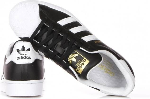 Adidas Superstar Lage Sneaker voor Heren Zwart Heren