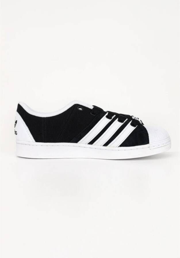 Adidas Zwarte Sneakers Zwart Heren