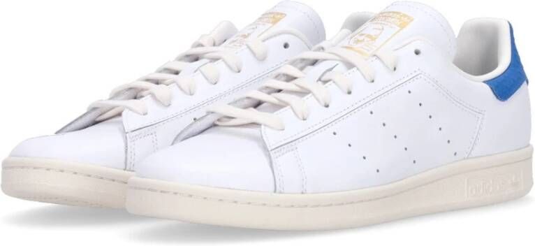 Adidas Stan Smith Lage Sneaker Blauwe Vogel White Heren