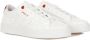 Adidas Stijlvolle lage schoen in Cloud White Scarlet Zwart White Dames - Thumbnail 9