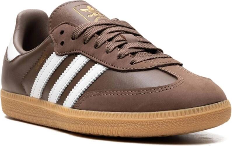 Adidas Stijlvolle Samba OG Sneakers Brown Heren