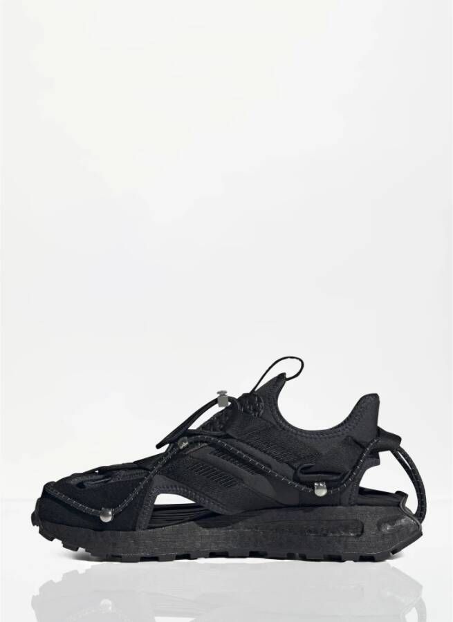 Adidas Suede Panel Cut-Out Sneakers Black Heren