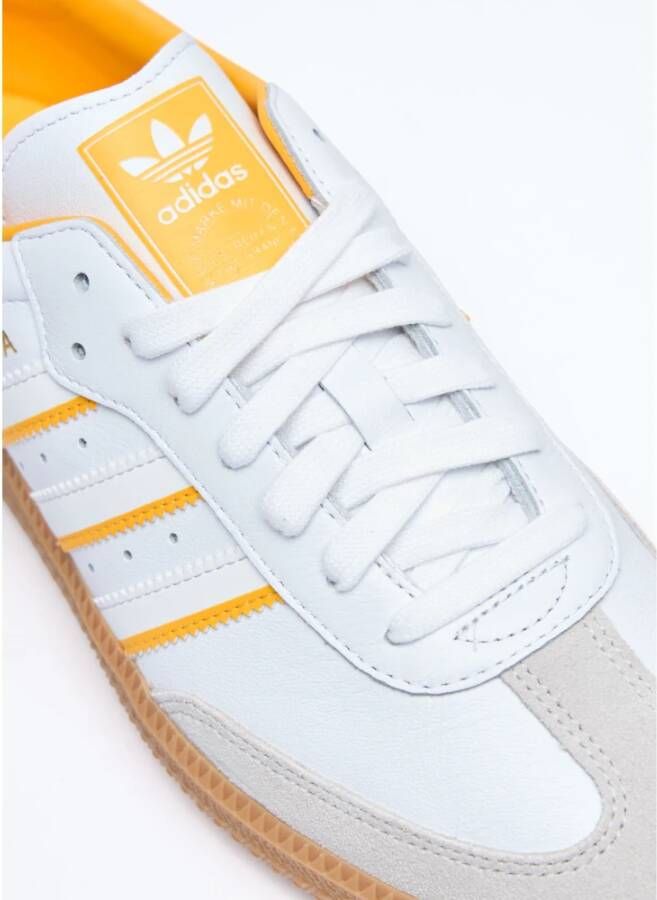 Adidas Suede Panel Sneakers White Heren