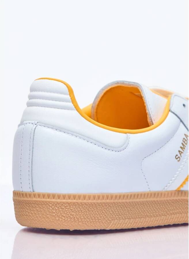 Adidas Suede Panel Sneakers White Heren