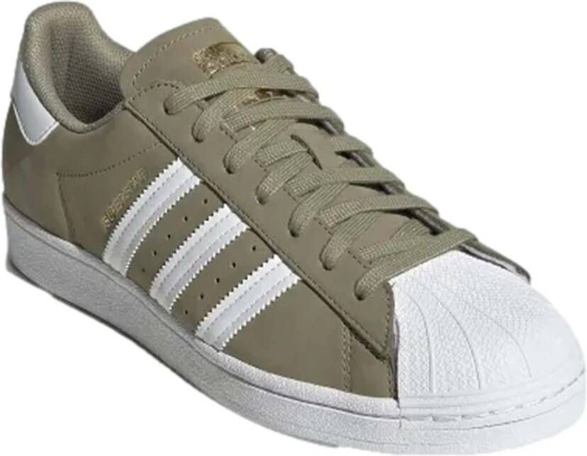 Adidas Superstar Sneakers Green Heren