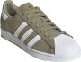 Adidas Originals Superstar sneakers kaki wit goud - Thumbnail 10