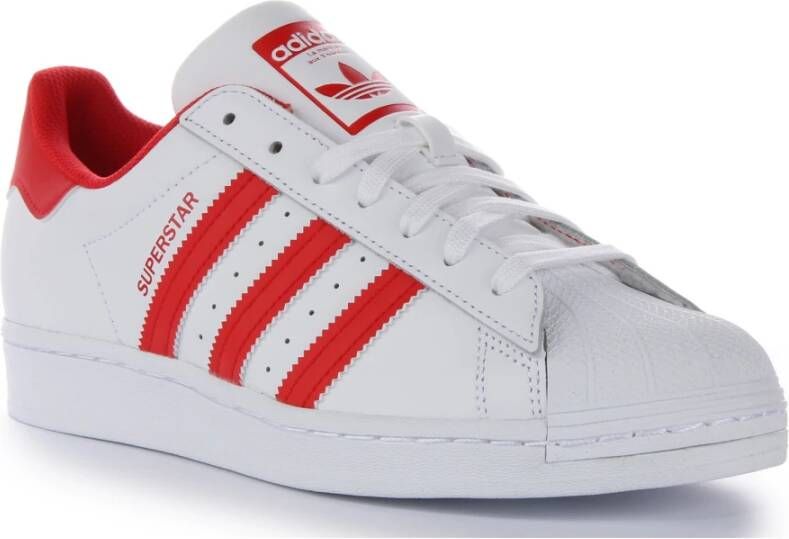 Adidas Superstar XLG Wit Rood Sneakers White Heren