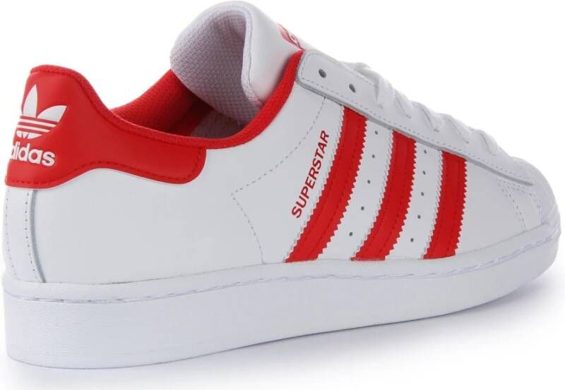 Adidas Superstar XLG Wit Rood Sneakers White Heren