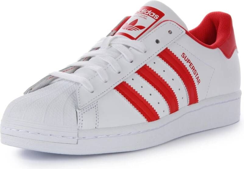 Adidas Superstar XLG Wit Rood Sneakers White Heren