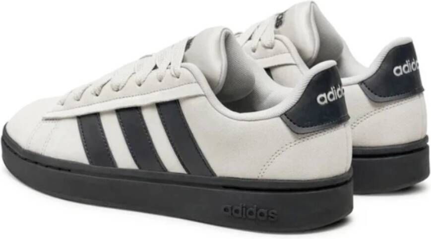 Adidas Synthetisch Leren Veterschoenen Beige Heren