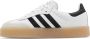 Adidas Sambae White Black Gum White Heren - Thumbnail 2