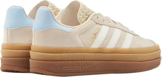 Adidas Witte Gazelle Bold Sneakers White Dames