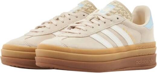 Adidas Witte Gazelle Bold Sneakers White Dames