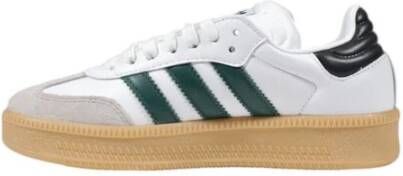 Adidas Witte Leren Sneaker Herfst Winter Collectie White Heren