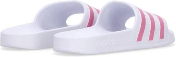 Adidas Wolken Slippers met 3 Strepen White Dames