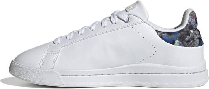 Adidas Zijden Sneaker Witte Court Schoenen White Dames