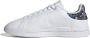 Adidas Zijden Sneaker Witte Court Schoenen White Dames - Thumbnail 2