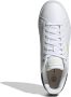 Adidas Zijden Sneaker Witte Court Schoenen White Dames - Thumbnail 4